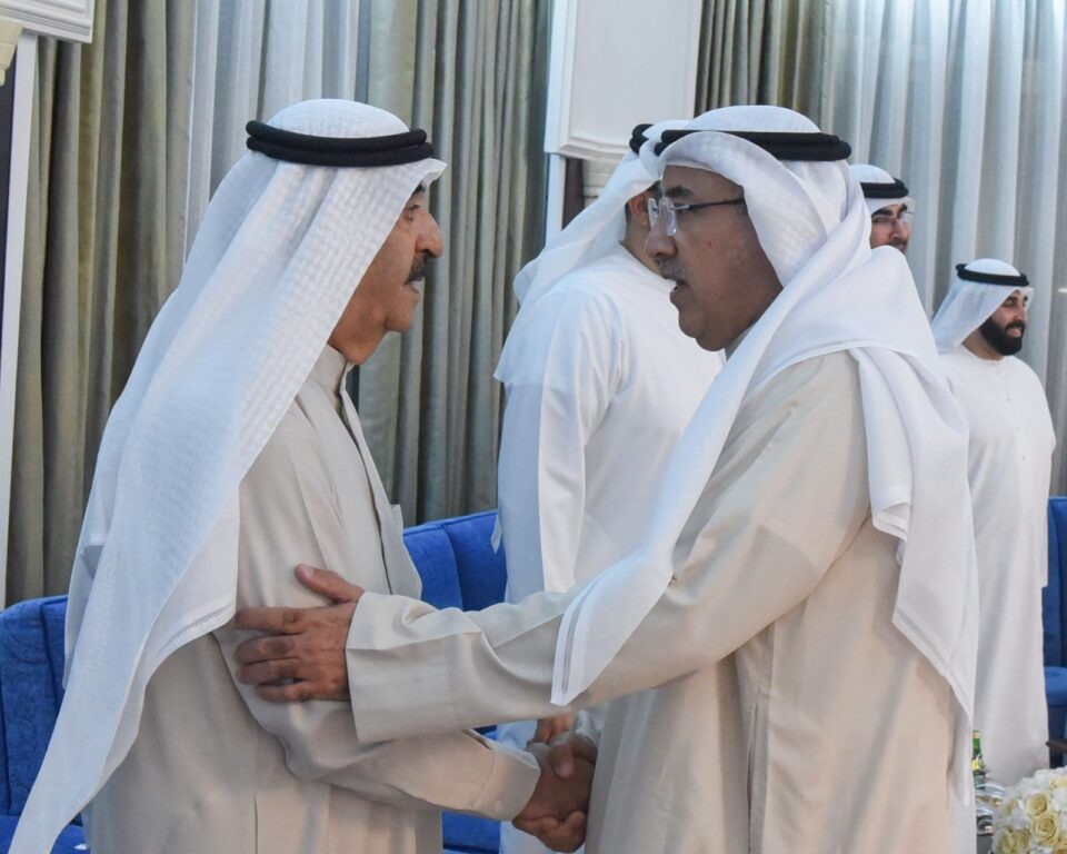 حاكم أم القيوين يستقبل قنصل عام دولة الكويت