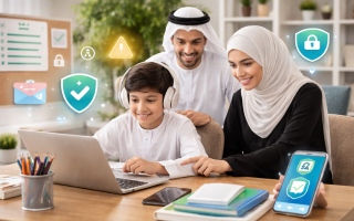 7 إجراءات لضمان سلامة الطلبة عبر الإنترنت أثناء التعلم عن بُعد