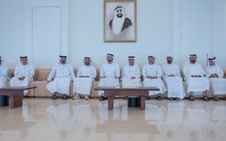 حمدان بن محمد يقدّم واجب العزاء في شهيد الوطن والواجب سعيد راشد البلوشي