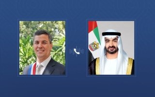 رئيس الدولة ورئيس الباراغواي يبحثان هاتفياً الاعتداءات الإيرانية ضد الإمارات وعدد من الدول الشقيقة