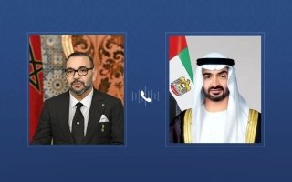رئيس الدولة وملك المغرب يبحثان هاتفياً التطورات الإقليمية
