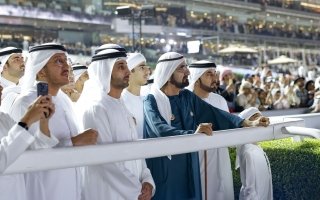 محمد بن راشد يشهد أمسية “كأس دبي العالمي” الـ 30 ويؤكد مكانة دبي عاصمةً عالميةً للرياضة وسباقات الخيل