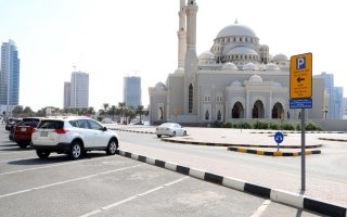 مواقف الشارقة مجانية في عيد الفطر المبارك