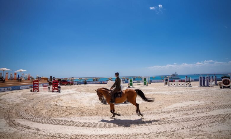 وزارة السياحة ترعى بطولتي كأس العالم للسباحة ومصر للفروسية بسوما باي
