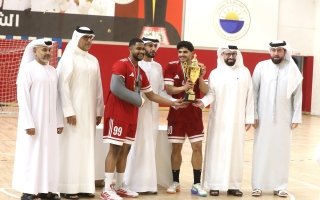 الشارقة بطلاً لدوري شباب اليد للموسم التاسع توالياً