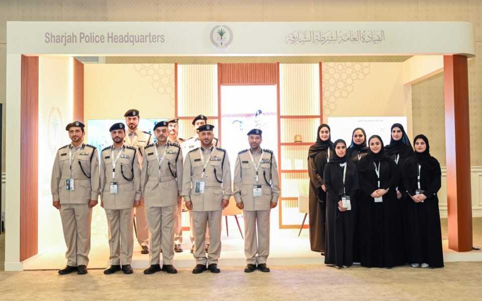 شرطة الشارقة تختتم مشاركتها في مؤتمر الصحة والسلامة والبيئة