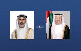 وزير خارجية الكويت يدين المخطط الإرهابي الذي استهدف المساس بأمن الإمارات واستقرارها