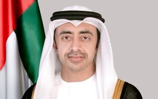 عبدالله بن زايد يترأس اجتماع اللجنة التوجيهية العليا لمؤتمر الأمم المتحدة للمياه 2026