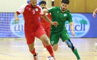 فوز خورفكان في النهائي الأول لدوري الصالات
