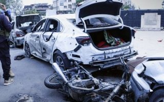 مقتل جندي سوري بانفجار سيارة مفخخة قرب مبنى يتبع وزارة الدفاع في دمشق