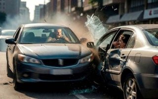 124.7 ألف درهم عقوبة شاب صدم مركبة أسرة وأتلفها عمداً
