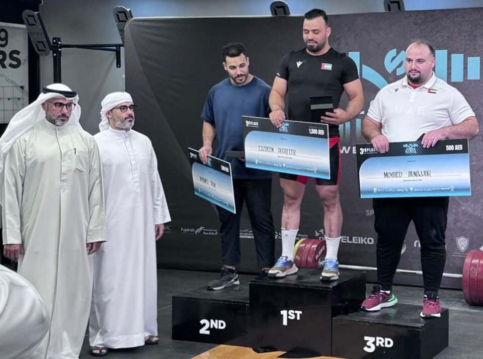 "أبوظبي لرفع الأثقال" يتوج بـ5 ميداليات في بطولة "رايزنج الفجيرة"