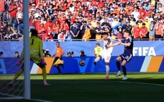 أسرع هدف عربي بتاريخ المونديال يقود المغرب لقهر اسكتلندا