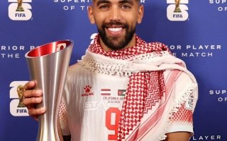 إنجاز تاريخي مزدوج للأردني علوان في مباراة النمسا