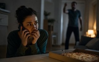 اتصلت بشرطة الشارقة لتطلب «بيتزا».. مكالمة غامضة تنقذ سيدة من تهديد زوجها