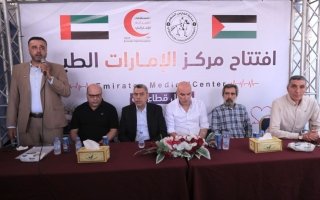 “الفارس الشهم 3” تفتتح مركز الإمارات الطبي في شمال غزة