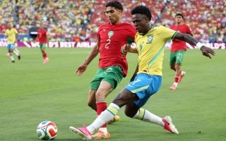 المغرب ينتزع تعادلاً مستحقاً من البرازيل في كأس العالم