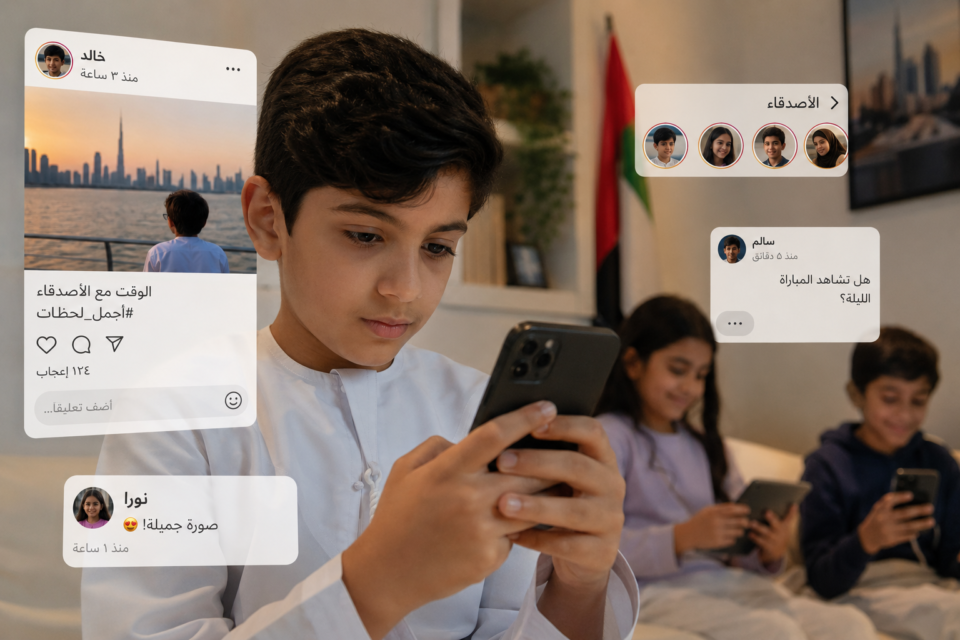 بالتزامن مع إصدار مجلس الوزراء قراراً.. تنظيم وصول الأطفال إلى شبكات التواصل الاجتماعي يعزز النمو الذهني والنفسي والاجتماعي