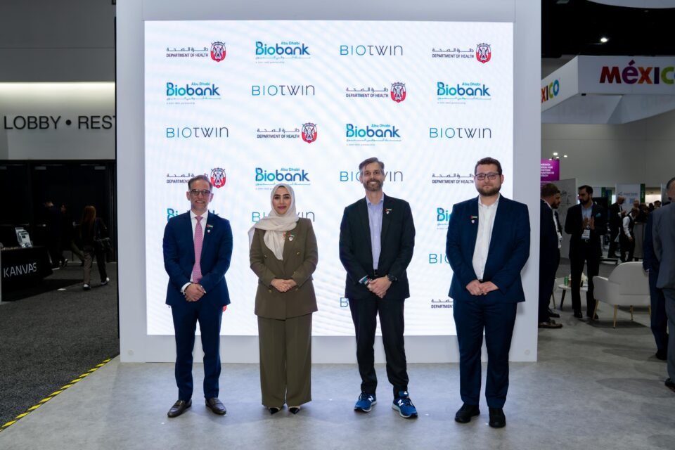 بنك أبوظبي الحيوي و"BioTwin" يوقعان اتفاقية تعاون لتطوير تقنية التوأم البشري الافتراضي في الإمارات