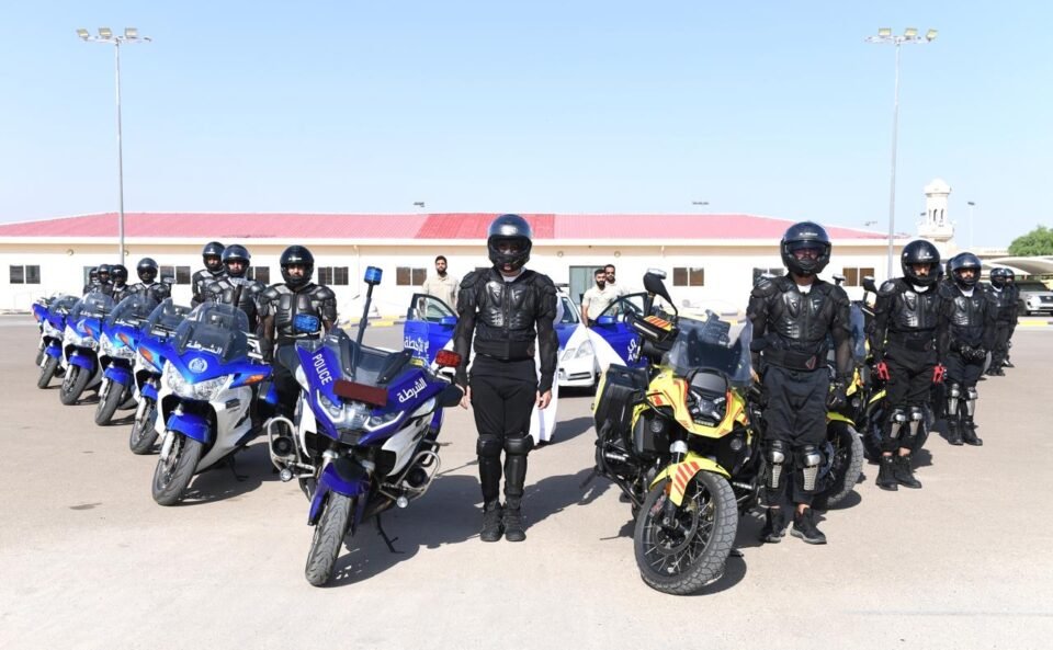 تخريج منتسبي دورة الدراجات النارية التأسيسية