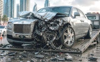 شركة تأمين تطلب استرداد حطام «رولز رويس» بعد 10 سنوات من الحادث