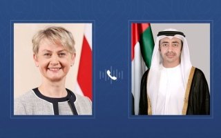 عبدالله بن زايد يبحث مع وزيرة خارجية بريطانيا العلاقات الاستراتيجية