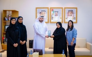 نقل عجمان تستضيف طالبتَي “أجيال” لاستعراض مشروع “ترام عجمان”