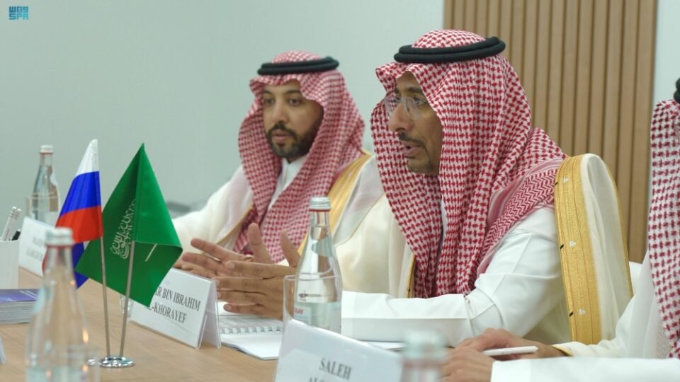 وزير الصناعة يبحث تعزيز الشراكة مع صندوق الاستثمار المباشر الروسي