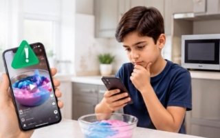 لا تضع «السلايم» في المايكرويف