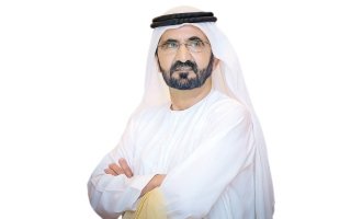 محمد بن راشد ملهمنا وفخرنا وذخرنا