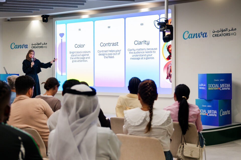 مقر المؤثرين ينظم ورشة عمل تطبيقية حول التصميم الذكي على "Canva" بمشاركة واسعة