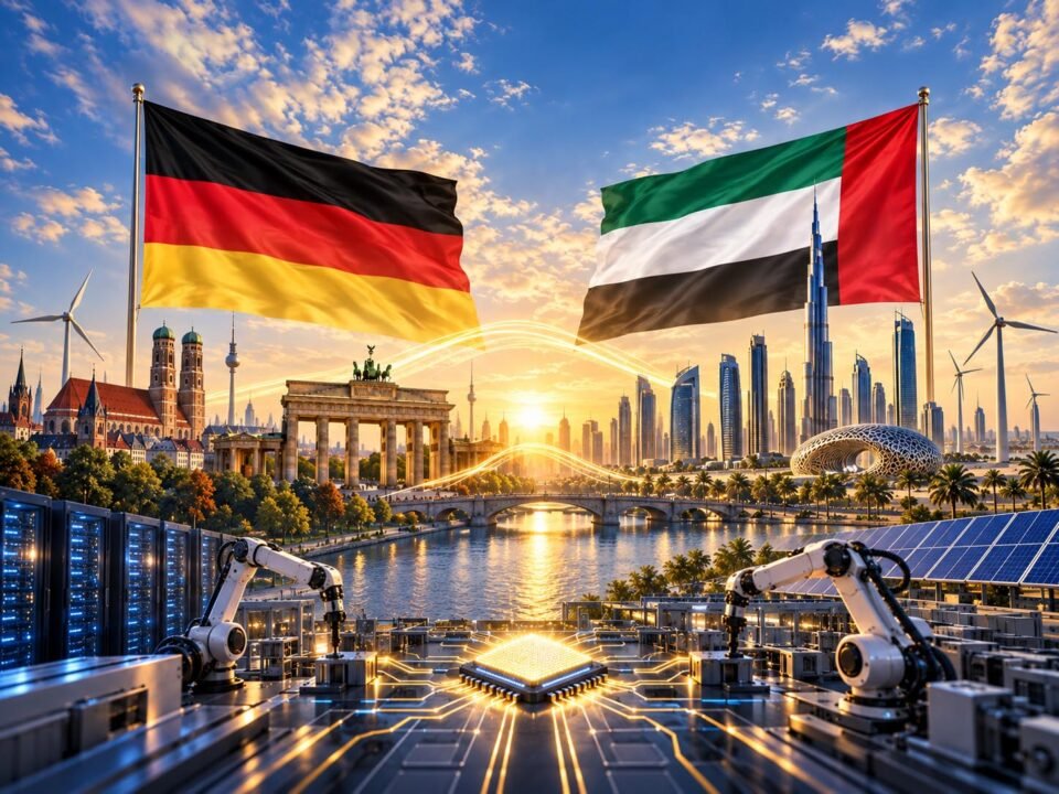 الإمارات تعلن نيتها استثمار 40 مليار يورو في ألمانيا لتعزيز الشراكة الاقتصادية طويلة الأمد بين البلدين