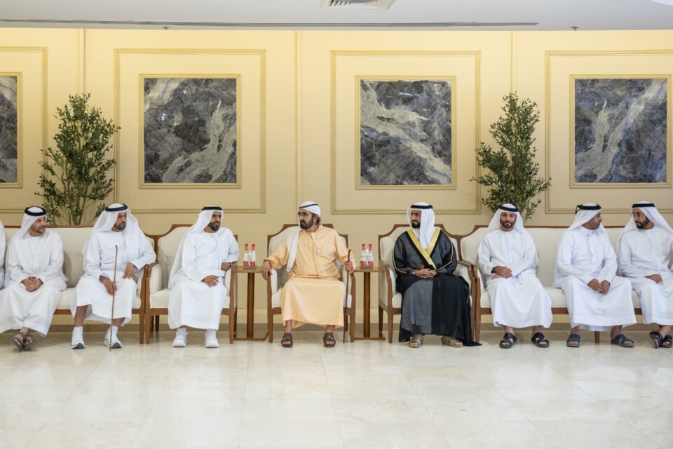 محمد بن راشد يحضر أفراح الفلاسي
