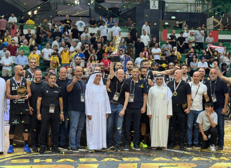"الرياضي اللبناني" يتوج بلقب بطولة شباب الأهلي الدولية لكرة السلة